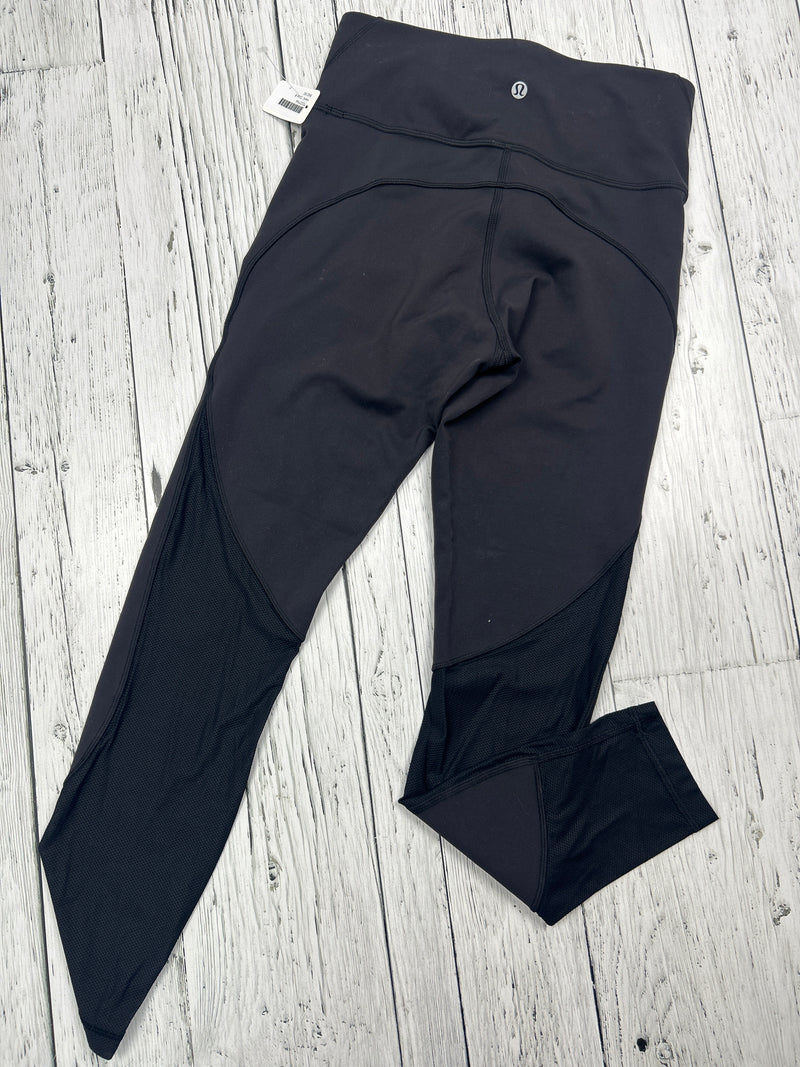 lululemon black ankle leggings - Hers 6