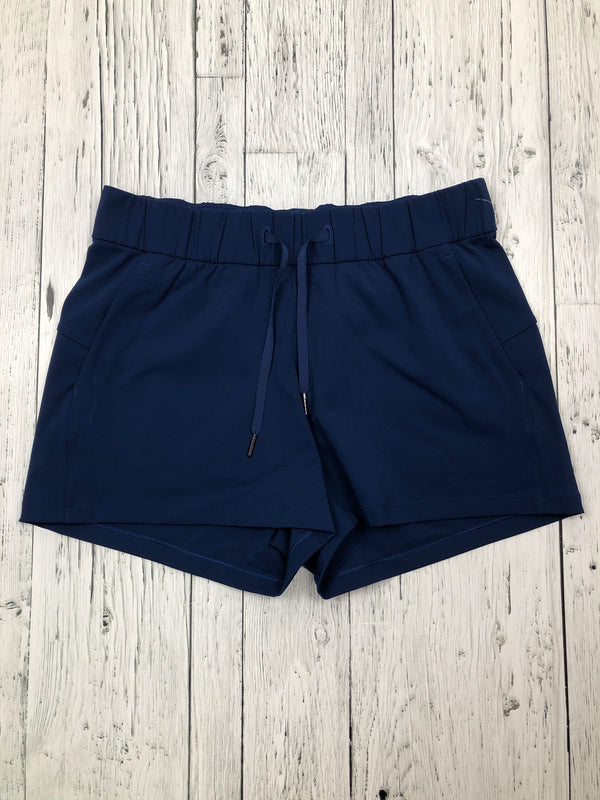lululemon blue shorts - Hers M/8