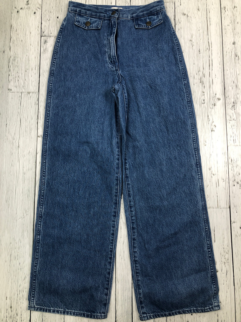 Wilfred Free Aritzia blue jeans - Hers S/4