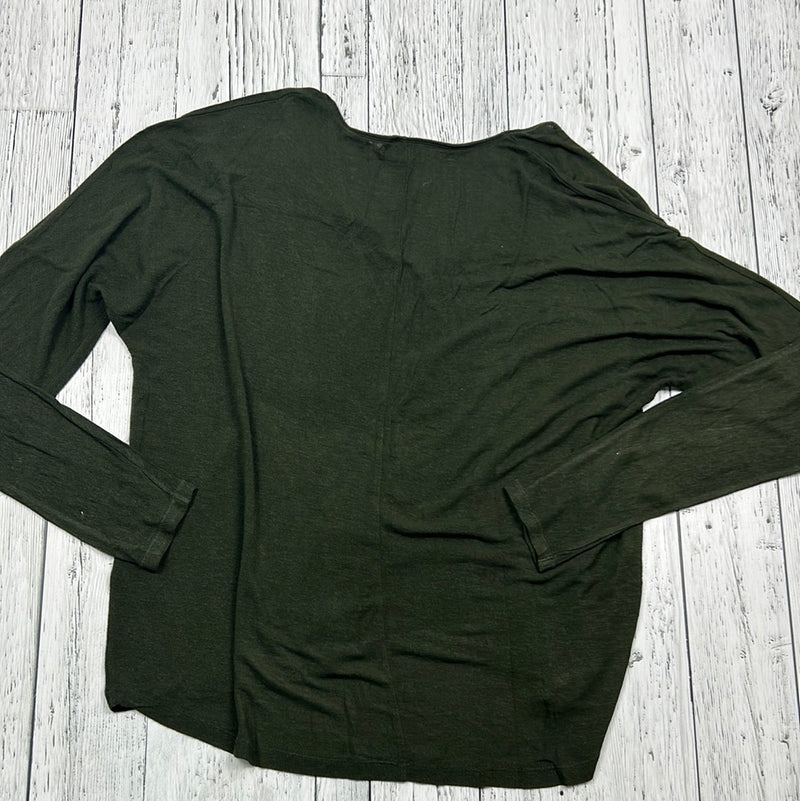 Wilfred Aritzia Green long sleeve shirt - Hers L