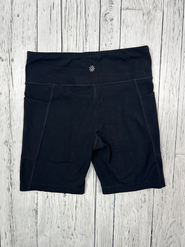 Athleta Girl black bike shorts - Girls 12
