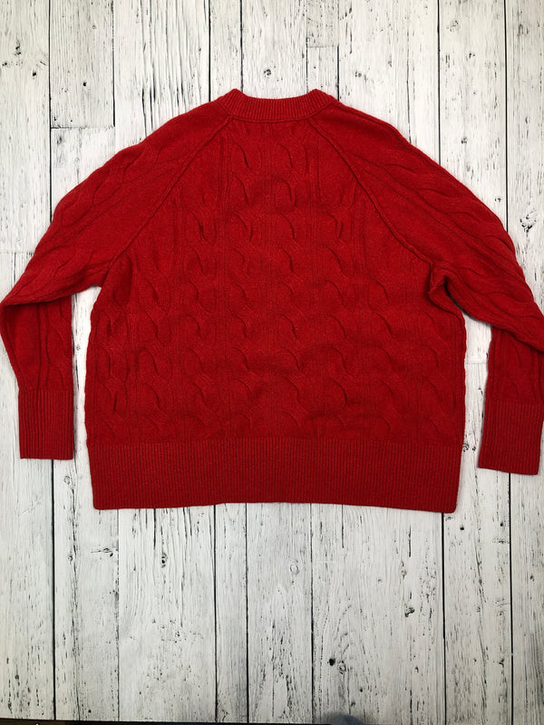 Aerie red sweater - Hers XS