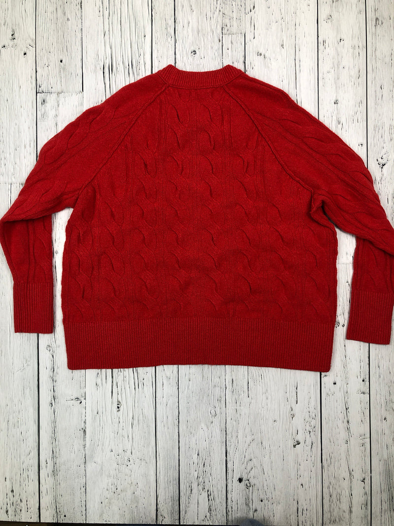 Aerie red sweater - Hers XS