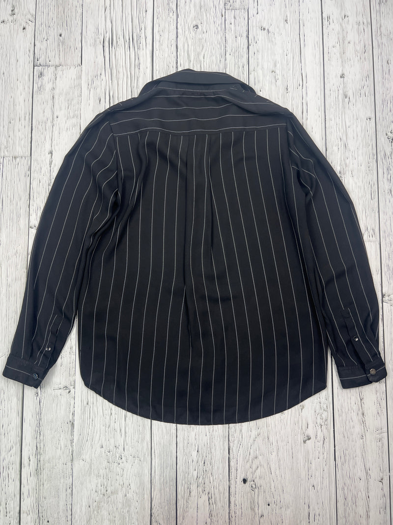The Kooples black white striped shirt - Hers XS/1