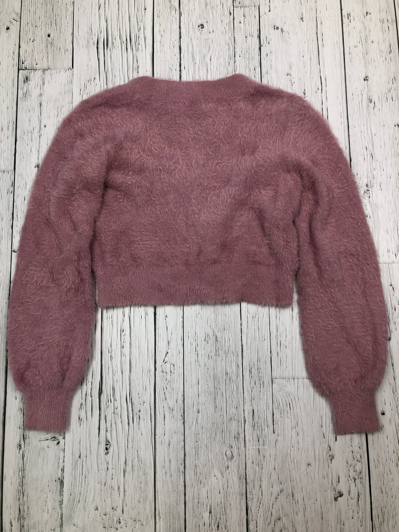 Sunday Best Aritzia pink fuzzy sweater - Hers S