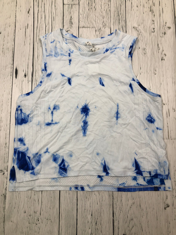 lululemon blue patterned shirt - Hers S