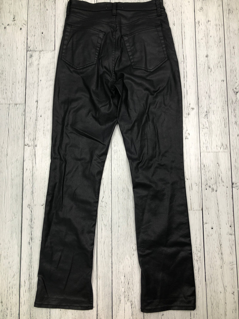 Abercrombie & Fitch 90s slim straight ultra high rise black pants - Hers S/4