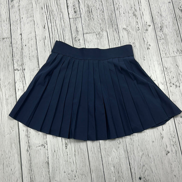 Garage Navy Blue Pleated Athletic Skirt - Hers M