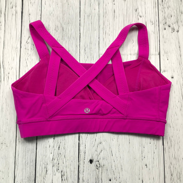 lululemon pink sports bra - Hers M/10