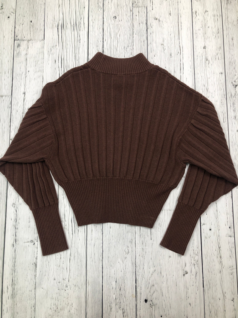 Wilfred Aritzia brown sweater - Hers XS