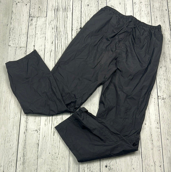 The North Face black rain pants - Hers M