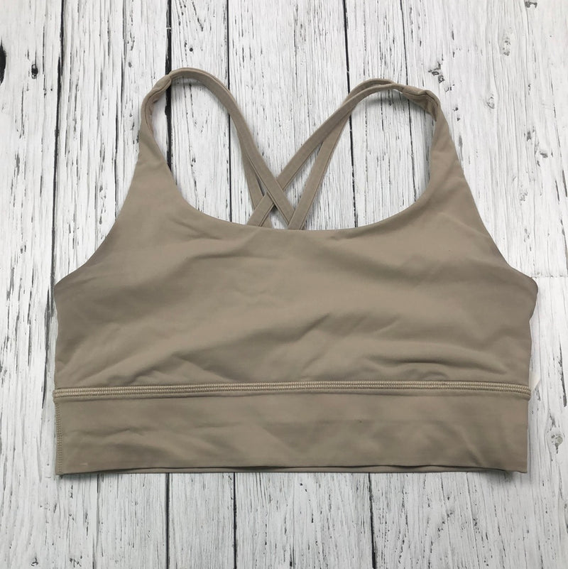 lululemon beige sports bra - Hers M/8