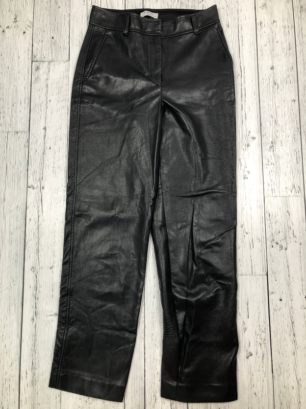 Babaton Aritzia black leather pants - Hers S/4