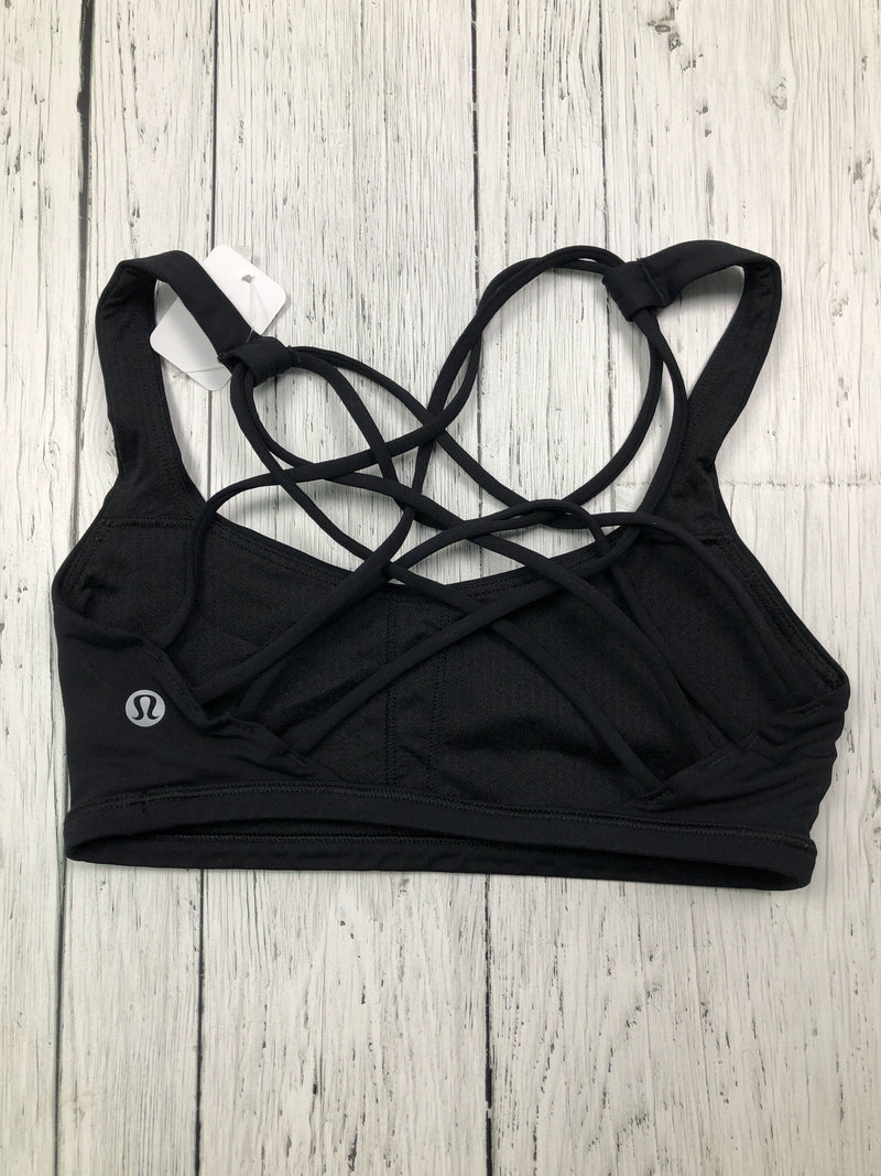 lululemon black sports bra - Hers XS