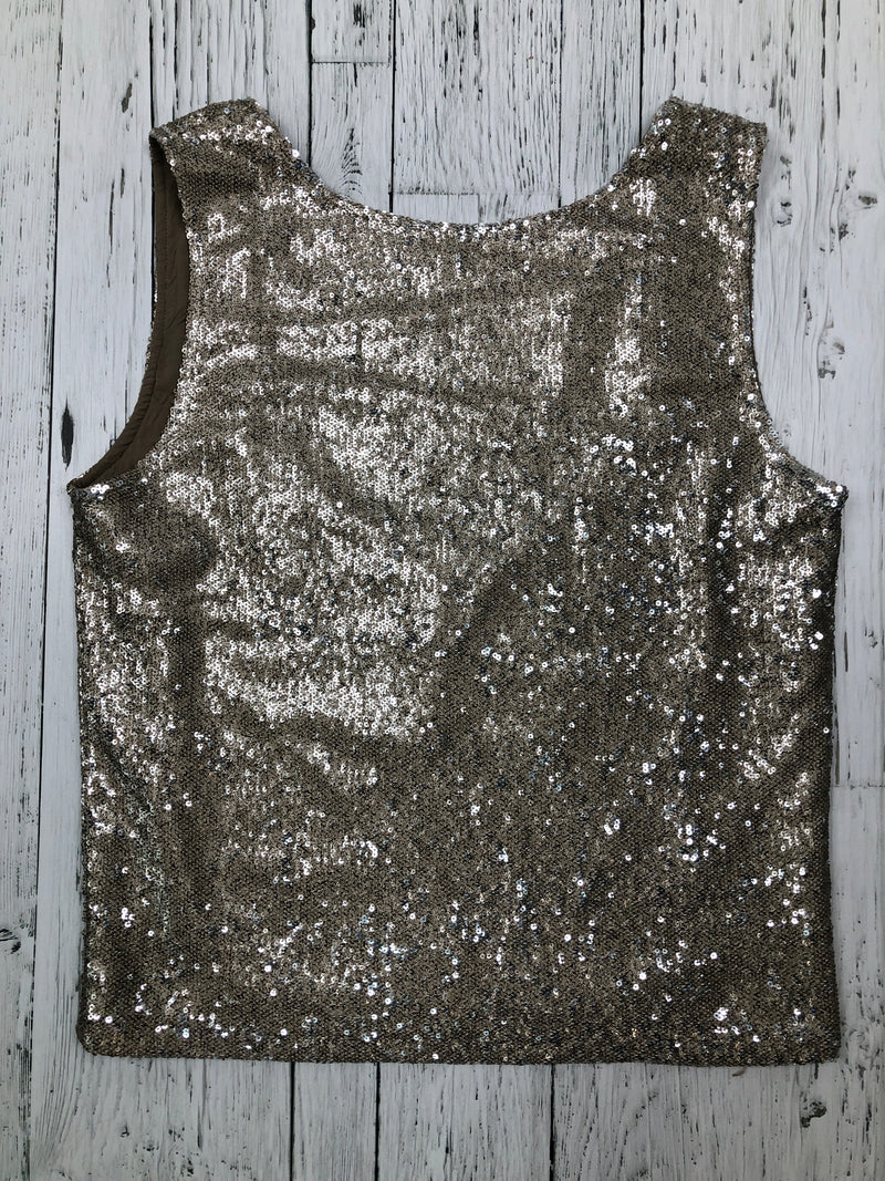 Anine Bing gold sparkle tank top - Hers M