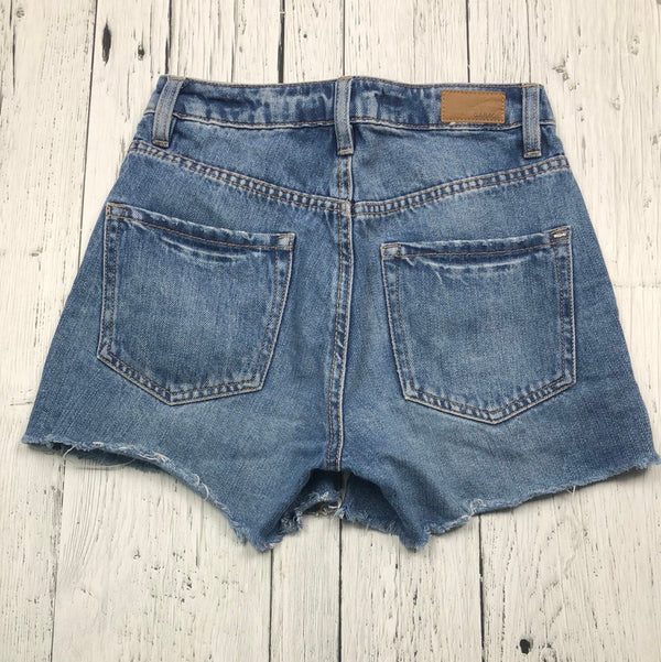 Garage blue jean shorts - Hers XXS/00