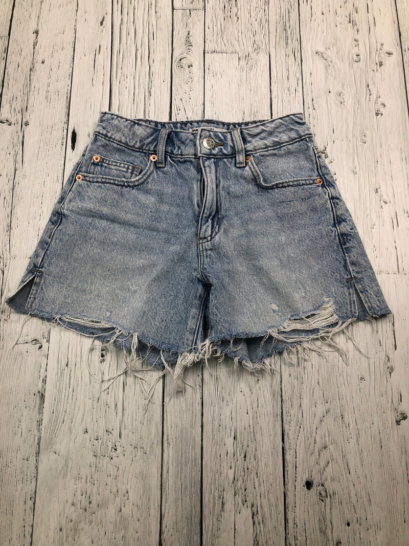 Garage blue jean shorts - Hers XXS/00