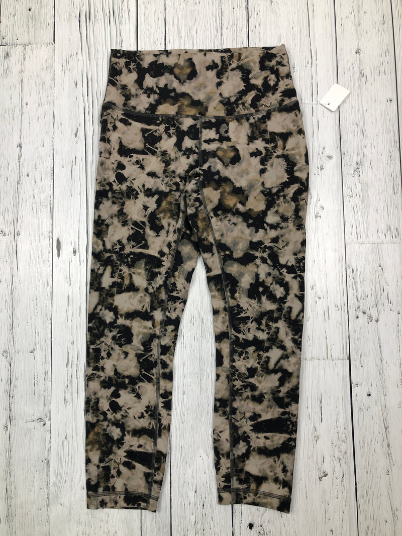 lululemon brown black leggings - Hers 8