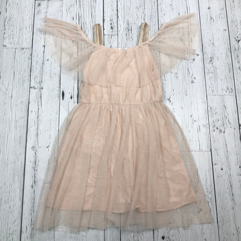 Zara Pink Sparkly Tulle Dress - Girls 9