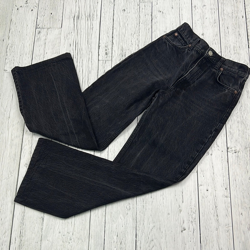 Zara black denim pants - Hers XS/2