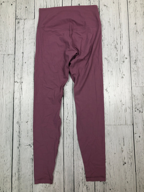 lululemon purple leggings - Hers M/8