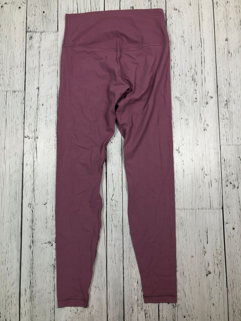 lululemon purple leggings - Hers M/8