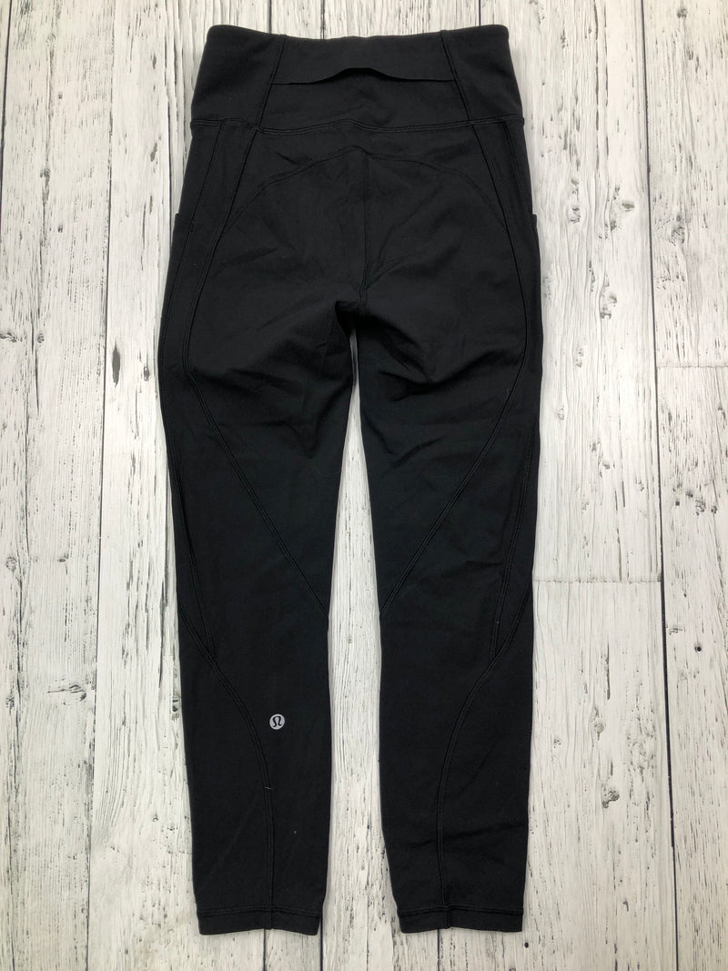 lululemon black leggings - Hers S/4