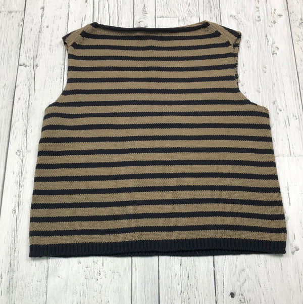 Vince brown black striped shirt - Hers M