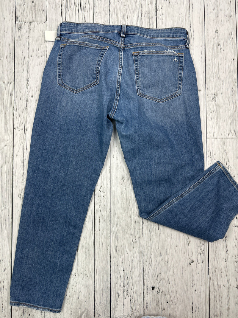 Rag & Bone Dre low rise slim boyfriend jeans - Hers M/28