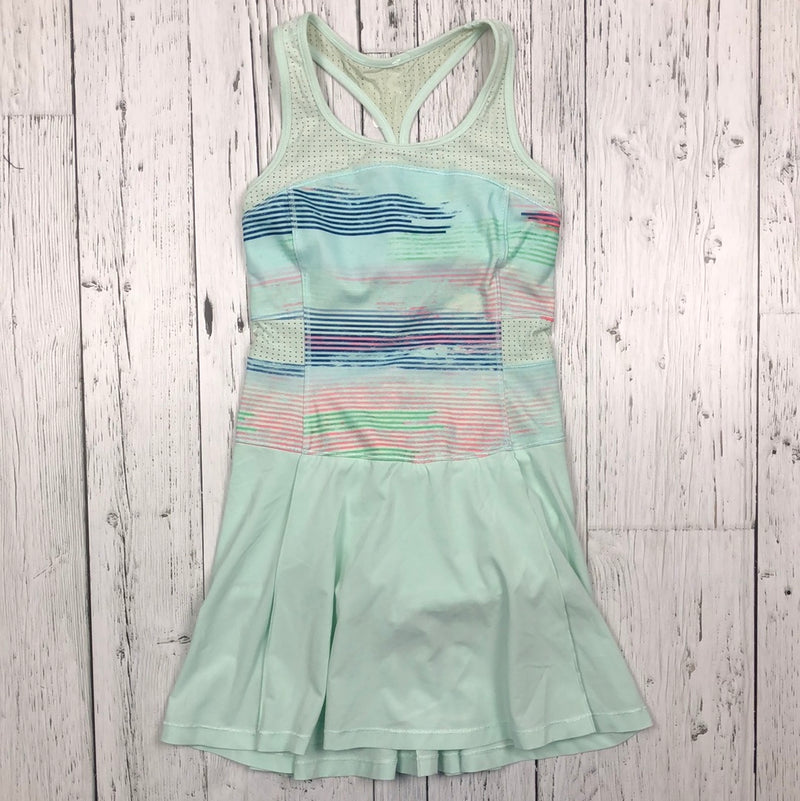 ivivva green patterned dress - Girls 10