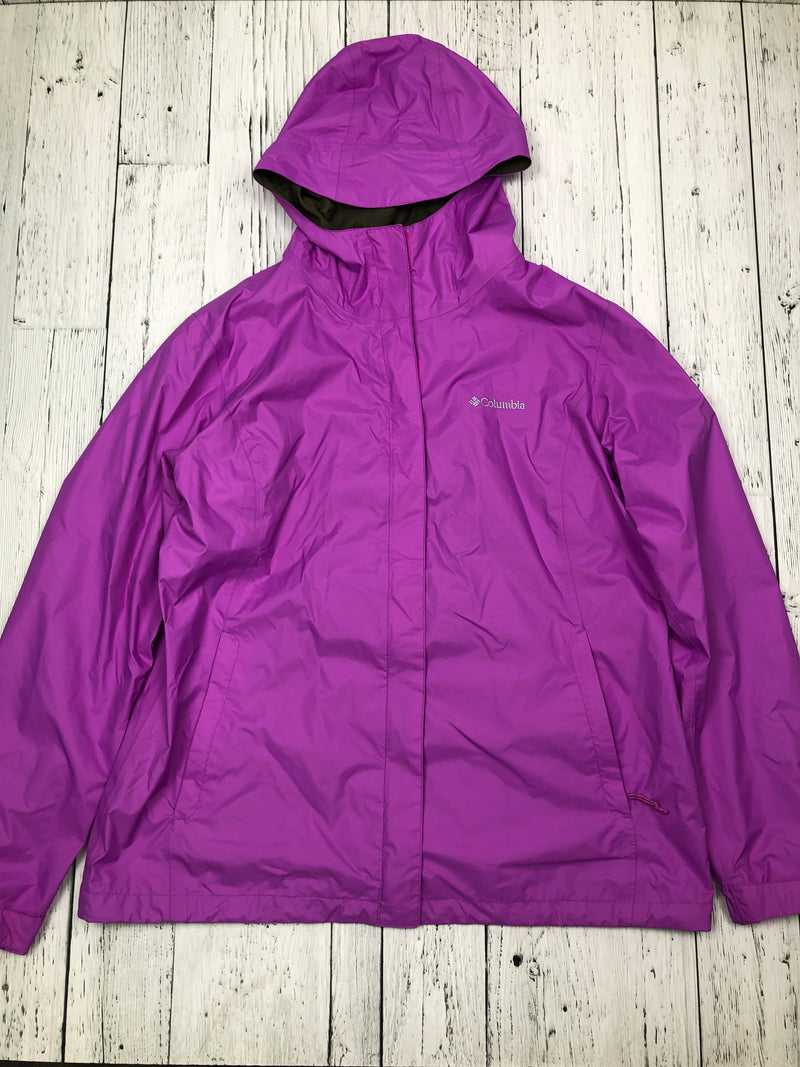 Columbia purple wind breaker - Hers  XL