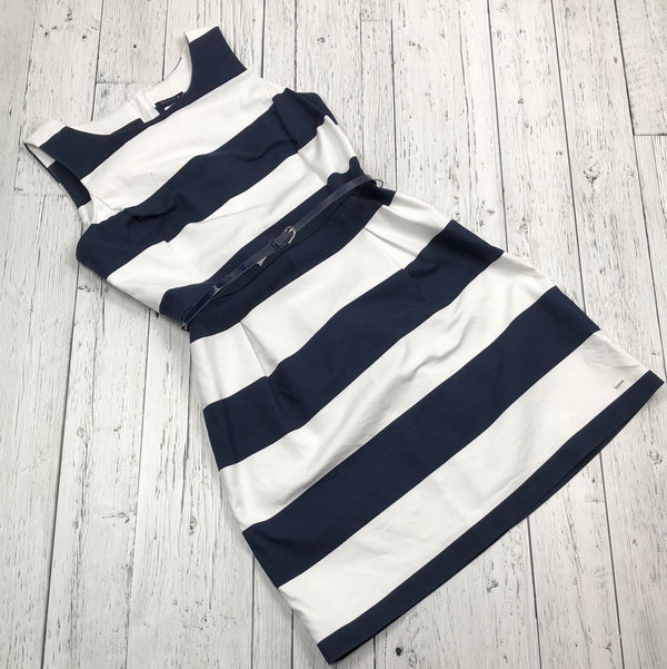 Tommy Hilfiger navy white striped dress - Hers L/10