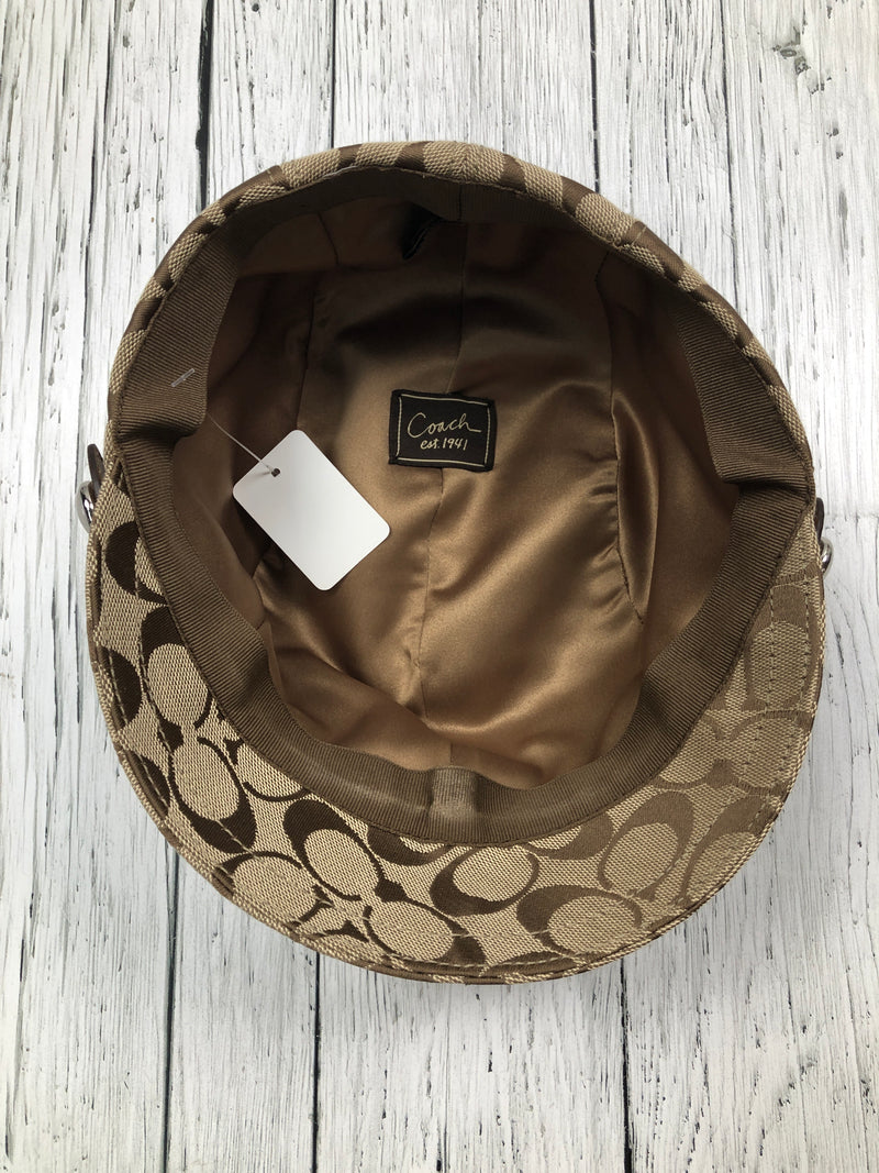 Coach brown patterned hat - Hers