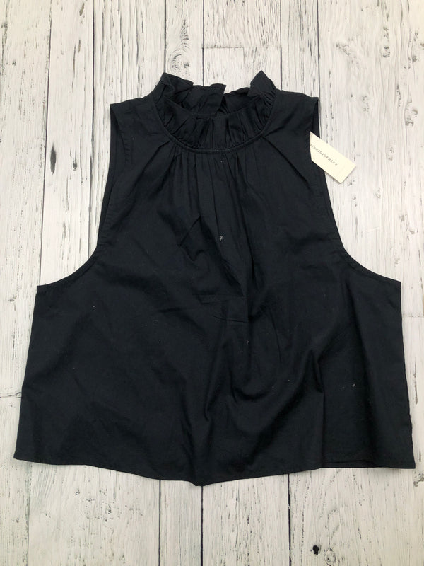 Maeve black tank top - Hers XS