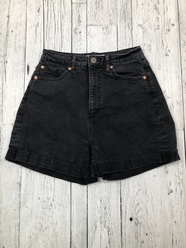 Garage black mom denim shorts  - Hers S/25