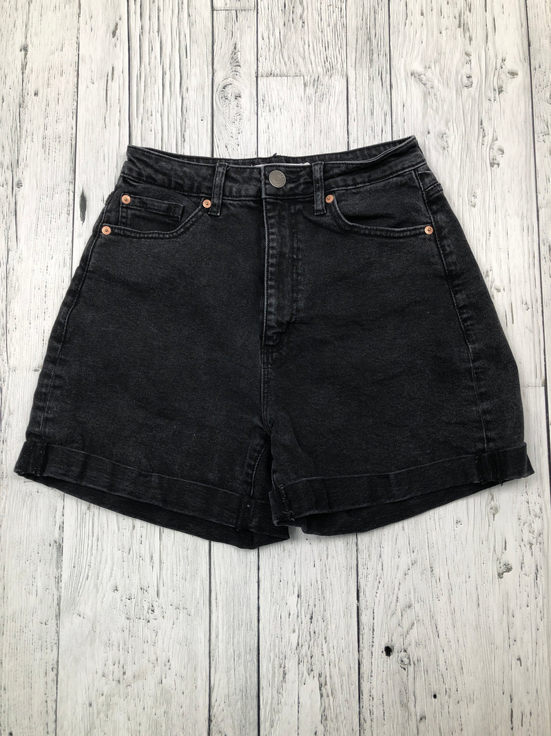 Garage black mom denim shorts  - Hers S/25