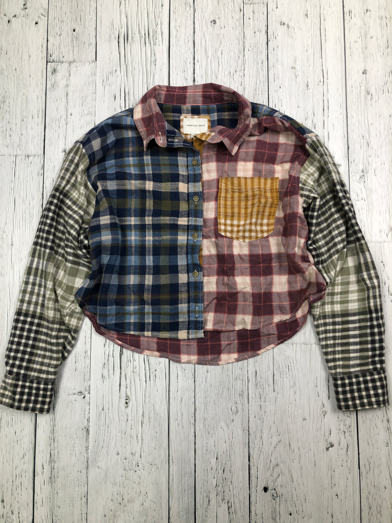 American eagle coloured plaid shirt - Hers S