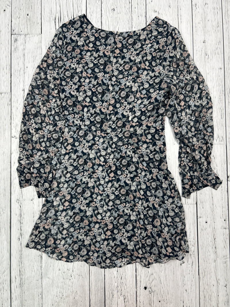 Club Monaco blue floral dress - Hers XXS/00