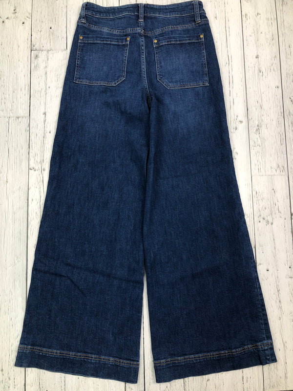 Maeve blue wide leg jeans - Hers M/28
