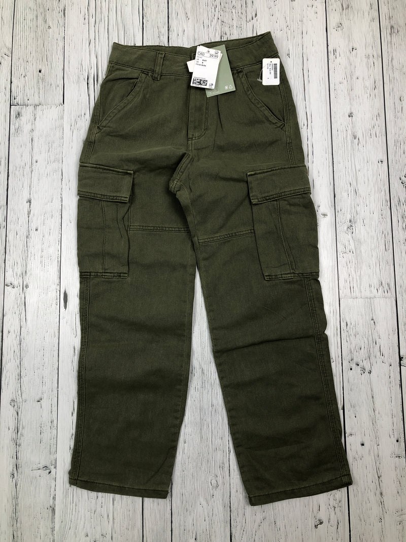 H&M green cargo pants - Boys 8-9