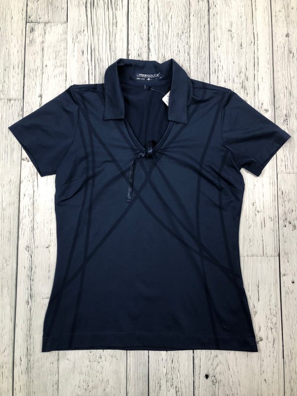 Nike golf navy blue shirt - Hers S