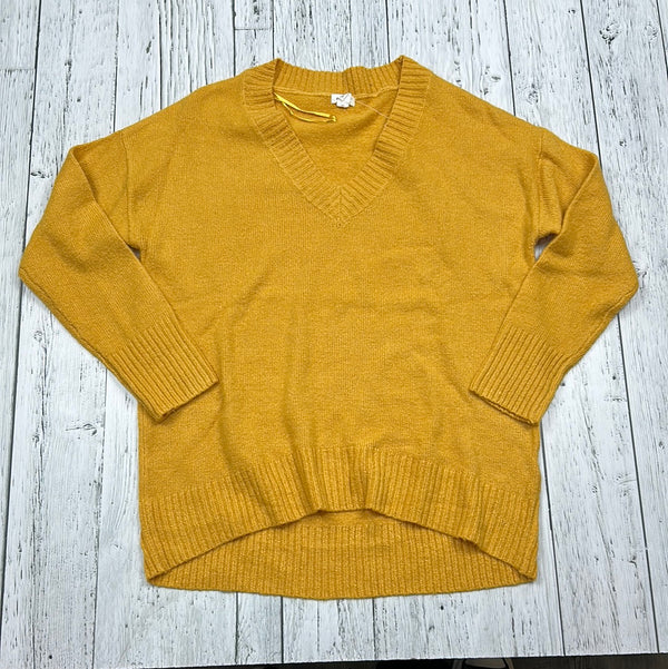 Garage Yellow Knit Sweater - Hers S