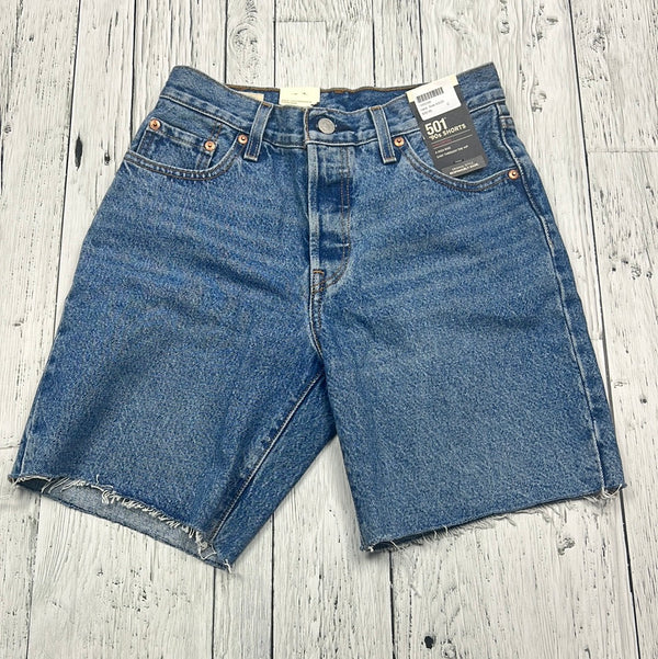 Levi’s blue jean shorts - Hers XS/25