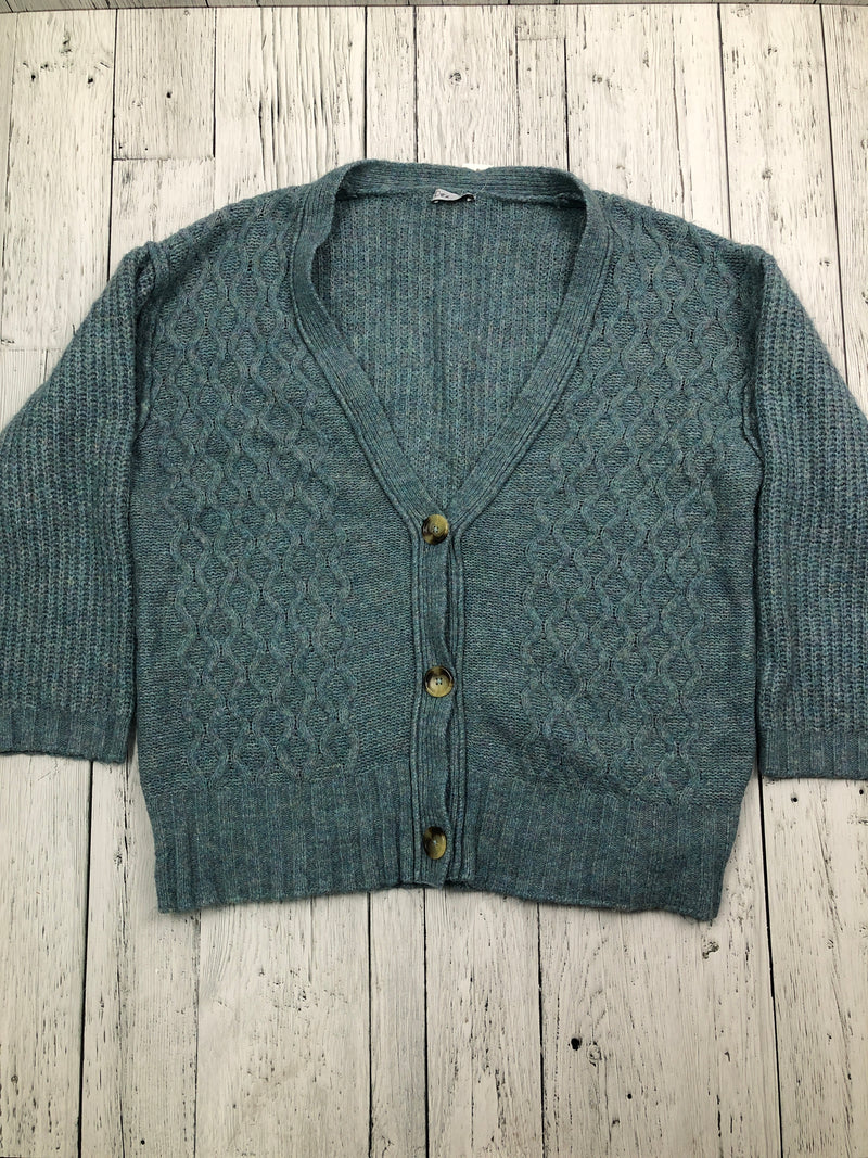 Dex blue knitted sweater - Hers M