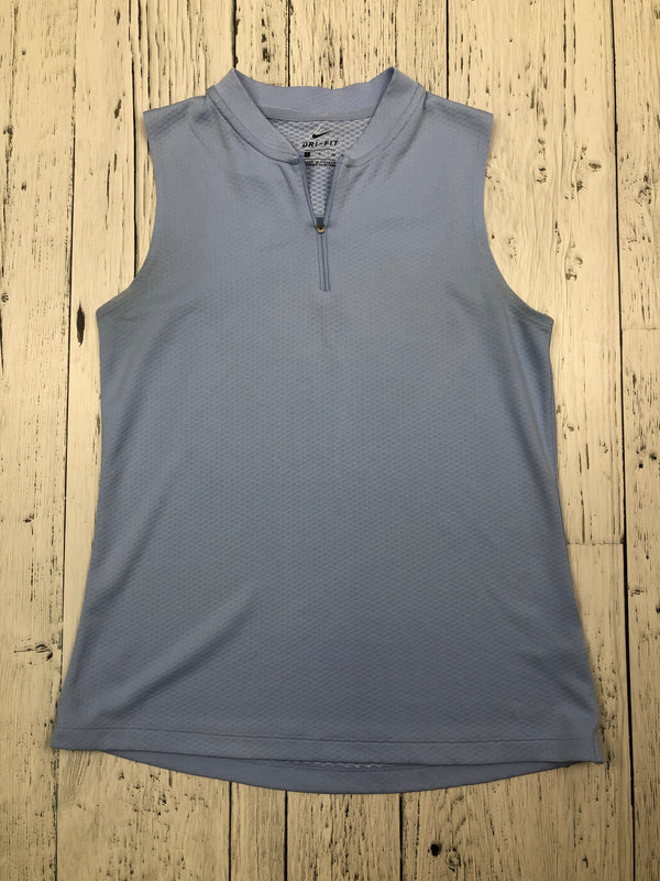 Nike golf blue shirt - Hers S