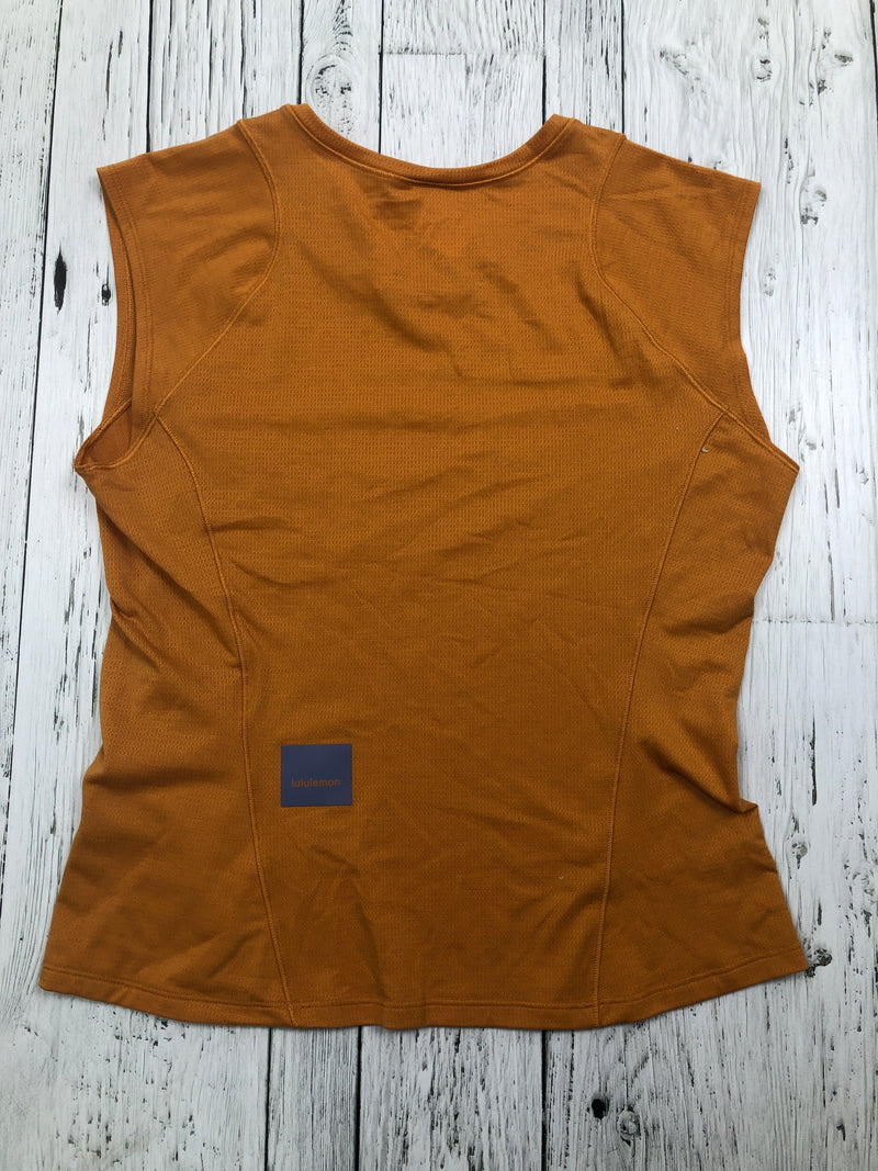 lululemon orange tank top - Hers S/6