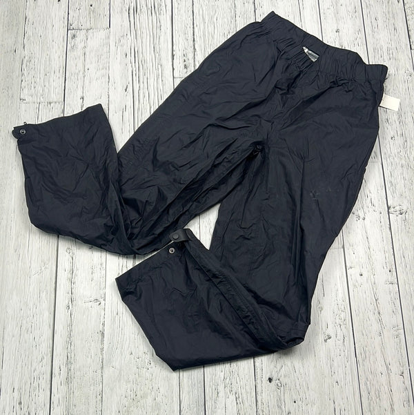 Mountain Equipment CO-OP black rain pants - Hers M