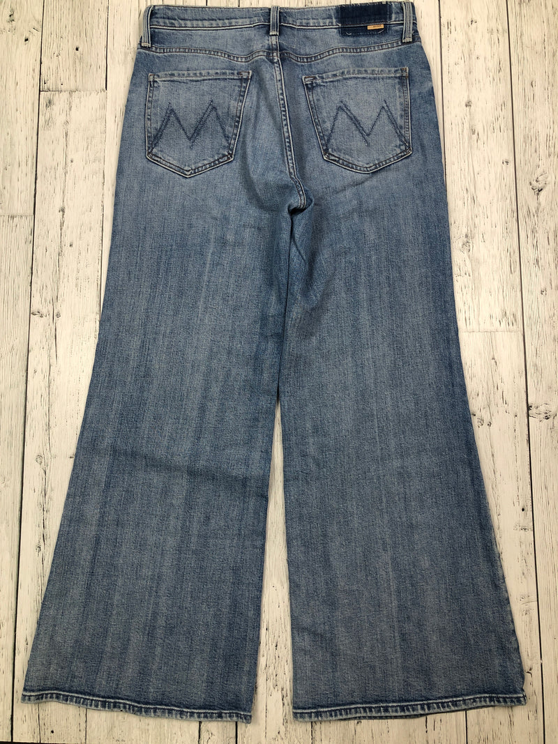 Mother blue fly cut tomcat roller jeans - Hers L/31