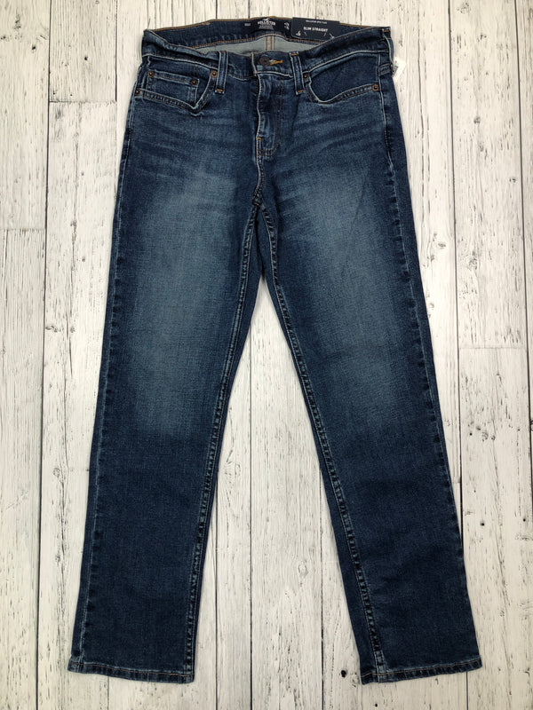 Hollister slim straight blue jeans - His S/28x30