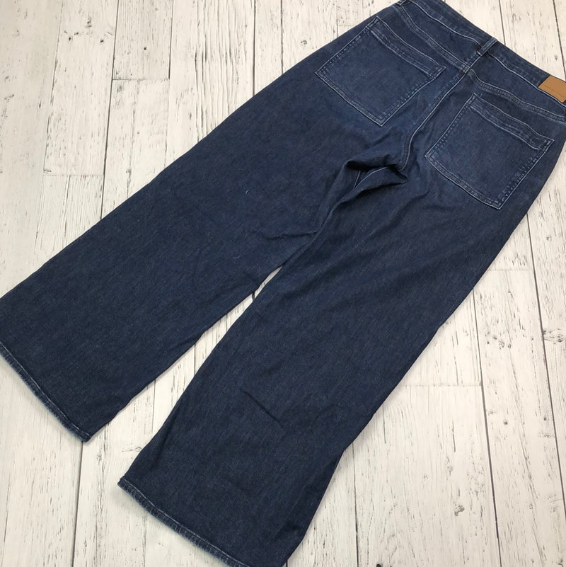 American Eagle blue wide leg jeans - Hers S/6